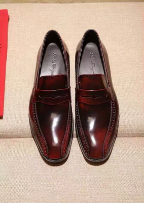 Salvatore Ferragamo Business Men Shoes--053